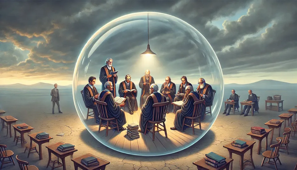 The Flattening Soul-Crushing Effect of Cradling Yourself in a Bubble